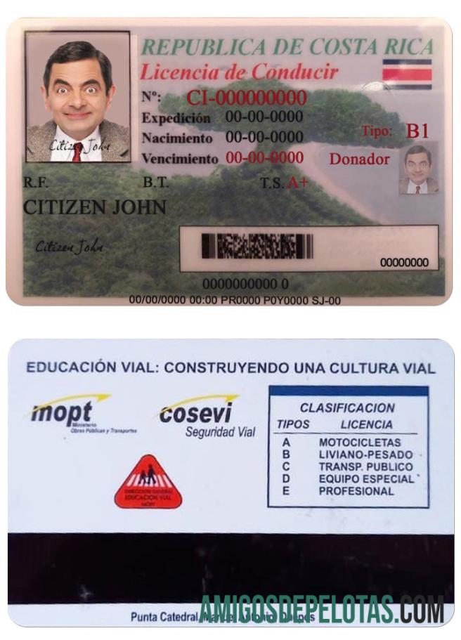 Costa Rica DL amostra